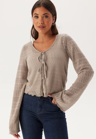 BUBBLEROOM Tie Cardigan Klær
