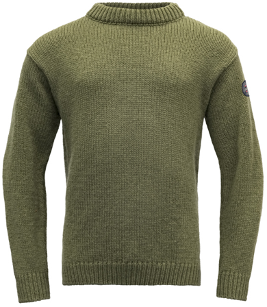 Devold Nansen Sweater Crew Neck Olive