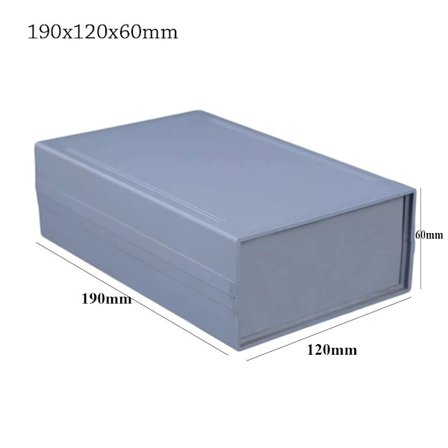 Elektronisk prosjektboks Vanntett deksel Prosjekt 190X120X60MM