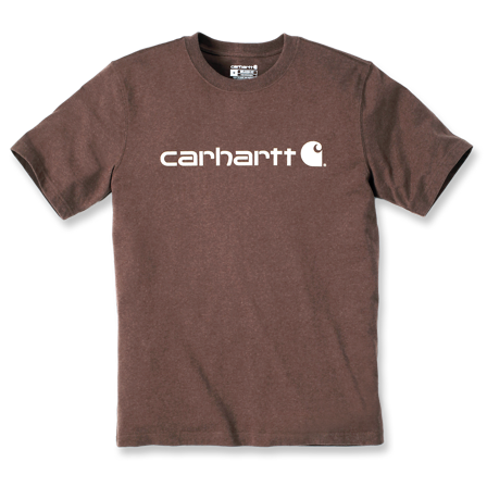 Carhartt 103361 T-skjorte brunmelert Brun melert, Klær