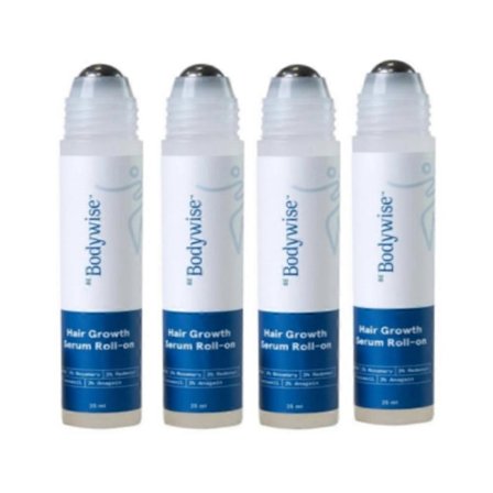 1-5kpl Be Bodywise Hair Growth Serum Roll On - 3% Rosemary, 3% Redensyl & 2% - (25ml)
