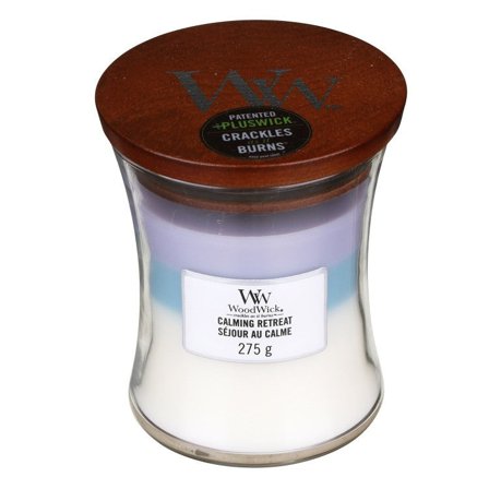 Woodwick Trilogy Candles Calming Retreat 275gr - Candela Profumata