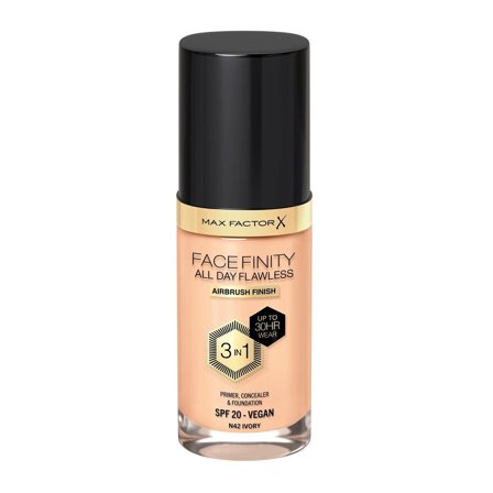 Max Factor Fondotinta Facefinity All Day Flawless 3In1 N42 Ivory