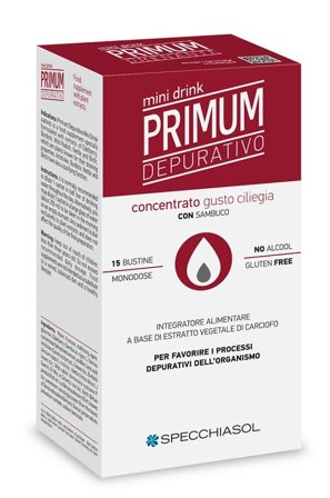 Primum Depurativo Gusto Ciliegia Minidrink 15 Bustine
