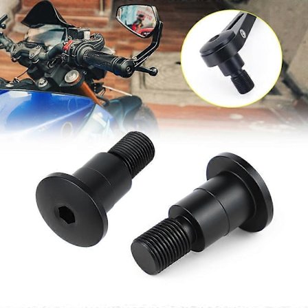 Motorsykkel Styrende Speiladapter for Yamaha MT07 MT09 Niken TMAX MT10 MT01 MT125 XSR700 XSR900 FZ6 FZ07 FZ09 FZ10 FZ1