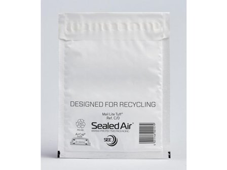 MAIL LITE Bubbelpåse C/0 150x210mm självhäftande 100/fp - Lyreco - Emballage och lagerutrustning - Kuvert och postemballage - Bubbelpåsar