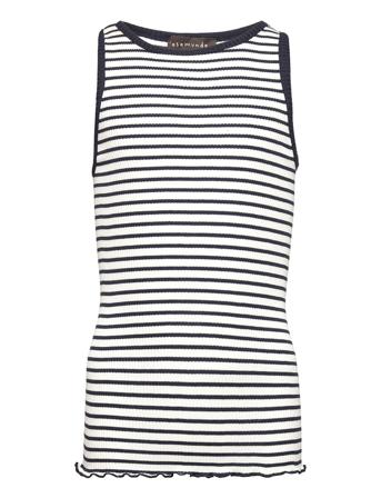 Silk Top T-shirts Sleeveless Multi/mönstrad Rosemunde Kids