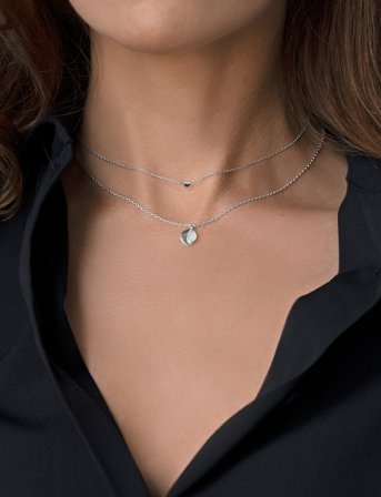 Drakenberg Sjölin Lakeside Drop Necklace - Silver - ONE SIZE