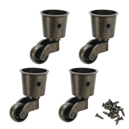4 stk Drejelige Hjul Hjul Kop Møbelhjul