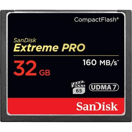 Sandisk Extreme Pro - Flashminnekort - 32 GB - 1000x/1067x - CompactFlash