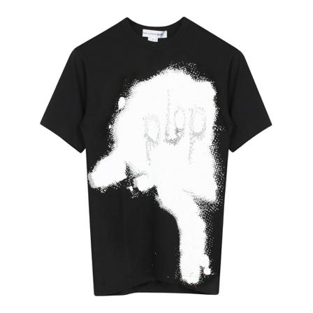 Comme des Garçons Christian Marclay Plop T-Shirt Sort, Herre T-shirts