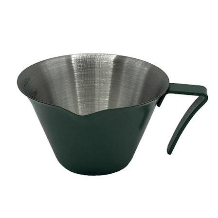 Espressomätkopp i rostfritt stål 100 ml Dubbel Shot Kaffeböna Doseringskopp Mjölksumningssåskopp Kök Café Tillbehör (FMY)