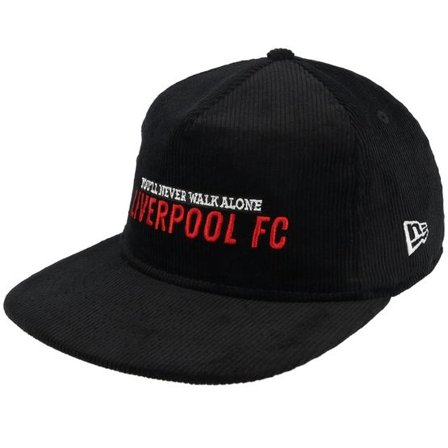 New Era - Football Svart snapback Keps - Liverpool Corduroy 9TWENTY Black Snapback @ Hatstore