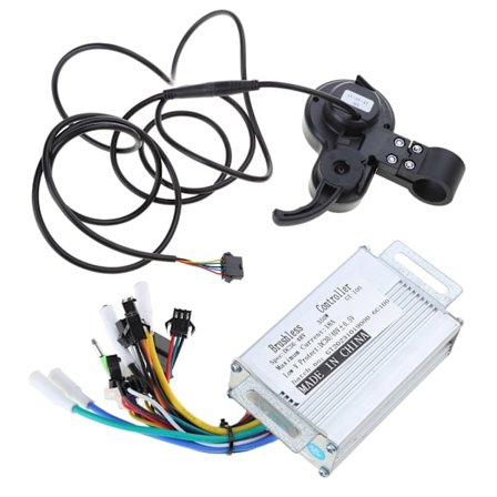 Borstlös hastighet, elektrisk styrenhet för skoter, elcykel, 36V/48V och 350W