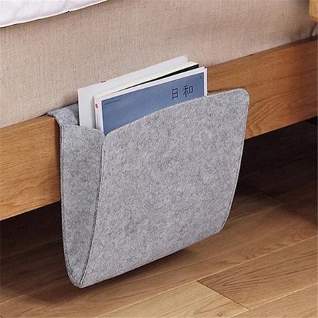 Opbevaringskurv i filt