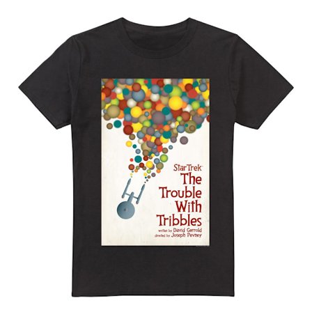 Star Trek Herr The Original Series Avsnitt 44 T-Shirt S Svart