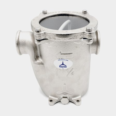 Filtro acqua di mare Maestrini Genova 2005I, ottone, 2" G (BSP)