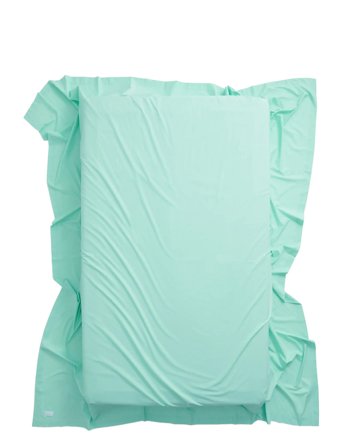 MAGNIBERG Mother Flat Sheet Poplin - Green - 260X 280CM