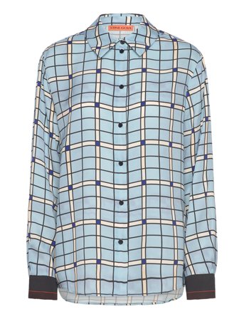 Long Sleeve Shirt, 2263 Dry Viscose Blue STINE GOYA