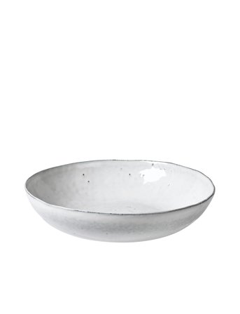 Salad Bowl Nordic Sand Home Tableware Bowls Salad Bowls Grå Broste Copenhagen*Betinget Tilbud