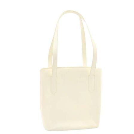 Gucci Vintage, Pre-owned Leather Tote Wit, Dames, Maat:ONE Size,leer