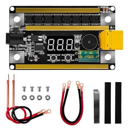 Bärbar punktsvetsapparat, DIY batterilagrings punktsvetsmaskin 12V svetsare