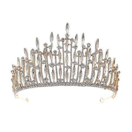 Bryllupsdiademer Til Brud Brudepige, Bryllupshårtilbehør Til Kvinder Pige, Krystal Diadem Perle Prinsesse Krone Hårbånd, Kvinders Krone Til Fødselsdag