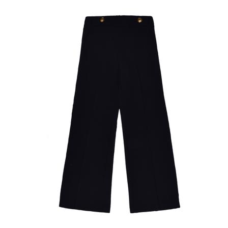 Pinko Wide Byxor svart, Dam Byxor, Dam, Storlek: L