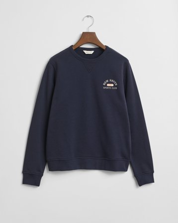 GANT Teenager Graphic Rundhals-Sweatshirt (170) Marineblau
