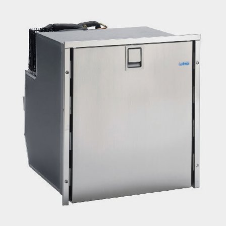 Kylskåp med kompressor Isotherm Drawer DR65 Inox NoFrost, 12V / 24V, utdragbar låda, 65 liter (varav 4 liter frysfack), mörksilver frontpanel + mont