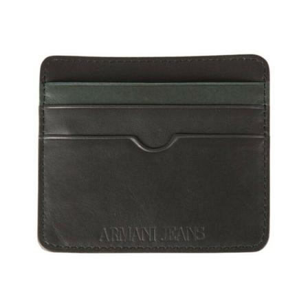 Armani Jeans Cardholder , Zwart , Heren , Maat: ONE Size