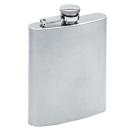 MidOcean Slimmy Flask 200ml Plunta One Size Matt Silver Matt Silver