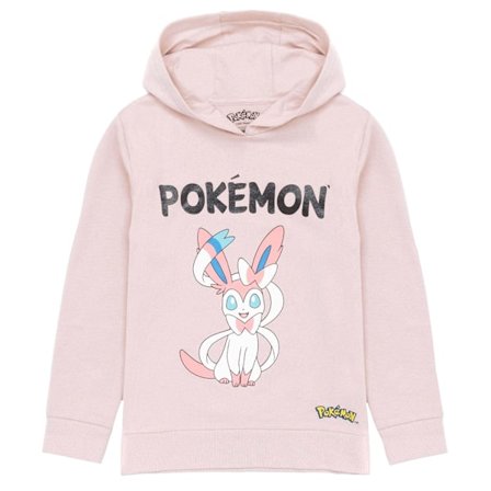 Pokemon Girls Sylveon Hoodie 7-8 år Lila