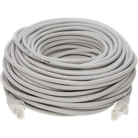 20m harmaa Cat6 Ethernet-kaapeli, verkko, nopea, liitäntäjohto, yhteensopiva reitittimen, modeemin, älytelevision, PV:n, kannettavan tietokoneen ja 