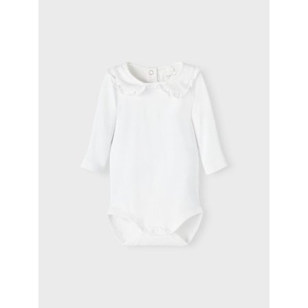 Name it Baby Body med Spets, Vit, Storlek 68