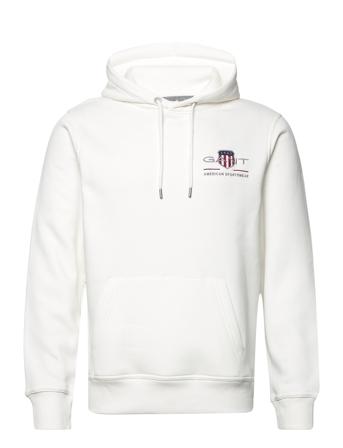 Reg Medium Archive Shield Hoodie Tops Sweat-shirts & Hoodies Hoodies White GANT