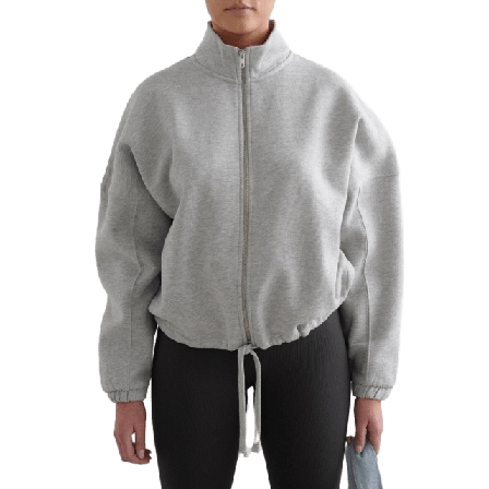 aim'n Campus Sweat Zip Jacket Tröjor Dam Grå M