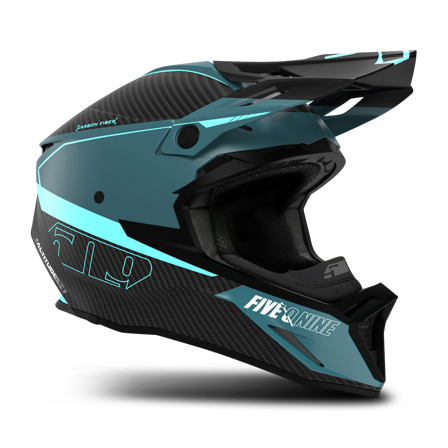 509 Altitude 2.0 Kolfiber 3K Skoterhjälm Hi Flow Hajhud L