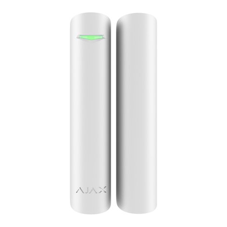 AJAX Superior DoorProtect Plus Jeweller (8EU) ASP white | Wireless reed-switch opening detector with shock and tilt sensors | White