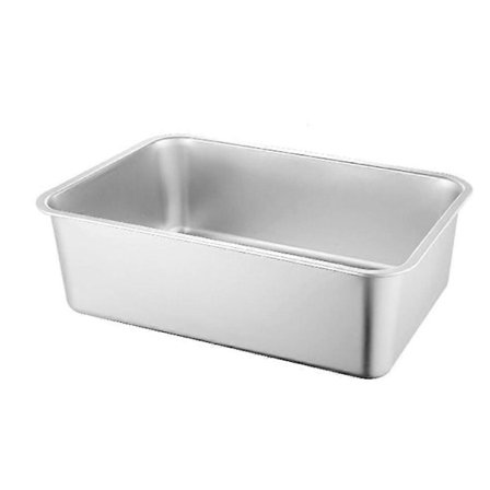 Kattedo i rustfritt stål for luktkontroll, ikke-klebende kattedo