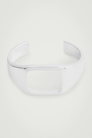 COS Femme La Manchette Sculptée in Argenté