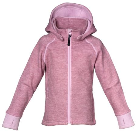 Isbjörn of Sweden Wooly Hoodie Kids Mid layer tops Pink 86/92