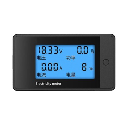 8-100v 4-i-1 Lcd Dc Digital Display Meter Spänning Och Amperemeter Testare