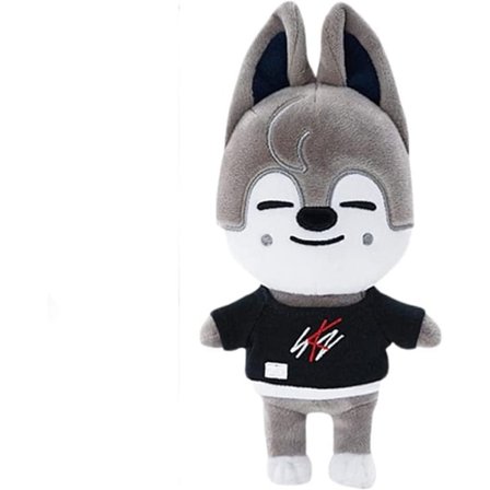 Skzoo Plush, 8,3 tommer Stray Kids Plussjdyr (Wolf Chan)