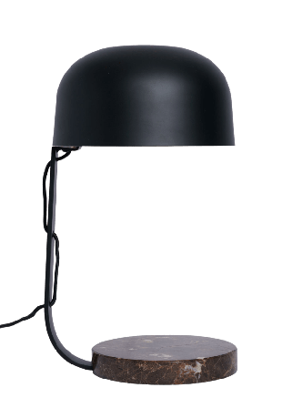 Watt&Veke Milly Table Black Belysning Svart 37x20x21 cm