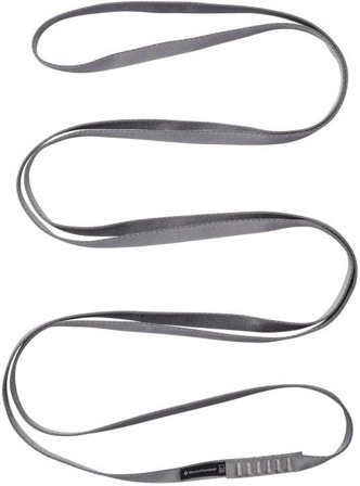 Black Diamond 18 mm Nylon Runner 180 cm slingi, harmaa