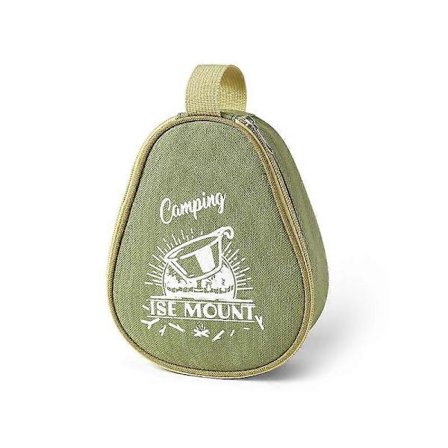 Camping bestiksæt opbevaring og organisering - udendørs kraftig sneskål taske, Oxford stof håndtaske, vandring - camping køkken grill