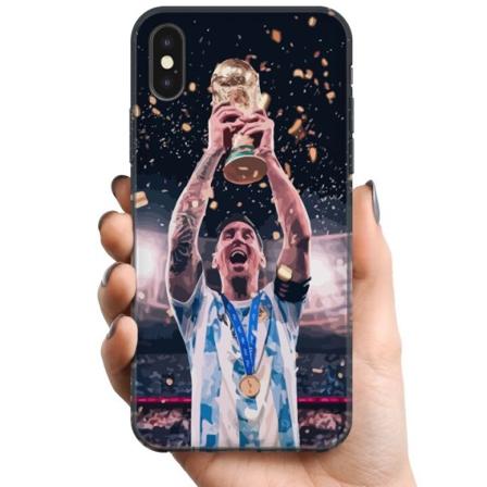 Apple iPhone XS Max TPU Mobilskal Messi