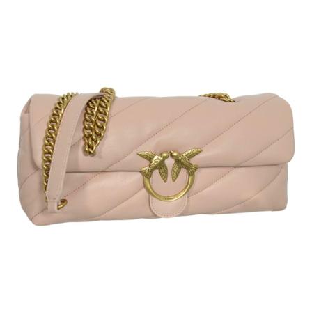 Pinko Väska rosa, Dam Axelremsväskor, Dam, Storlek: ONE SIZE