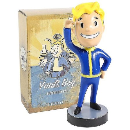 Fallout Vault Boy Bobble Head Dukke Pvc Figur Samleobjekt Legetøj 7 Stilarter